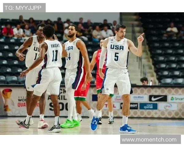 美国男篮在世预赛中对阵古巴展现强大实力与团队合作精神